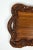 Boho Chic Antique Carved Wood Tray, 1900s For Sale - Image 3 of 10
