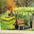 E. Papps Original Oil Painting Cottage in the Field – Signed For Sale - Image 10 of 12