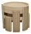 Vintage Marema Nesting Tables by Gianfranco Frattini for Cassina, 1960s, Set of 3 For Sale