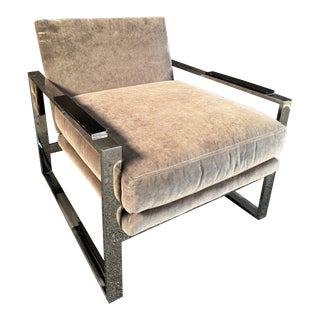 Sleek Lounge Chair by Michael Weiss For Sale