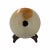 2020s Chinese Natural White Brown Stone Round Fengshui Home Decor Display For Sale - Image 5 of 5