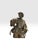 Mid 19th Century Antique 25” Signed 19th Century French Bronze Sculpture the Landsknecht Cavalier by Albert-Ernest Carrier Belleuse For Sale - Image 5 of 12