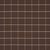 Schumacher X Mark D. Sikes Frannie Windowpane Fabric In Chocolate For Sale