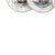 French Plates in Pink and Cobalt Blue by Pillivuyt, Set of 4 For Sale - Image 3 of 6