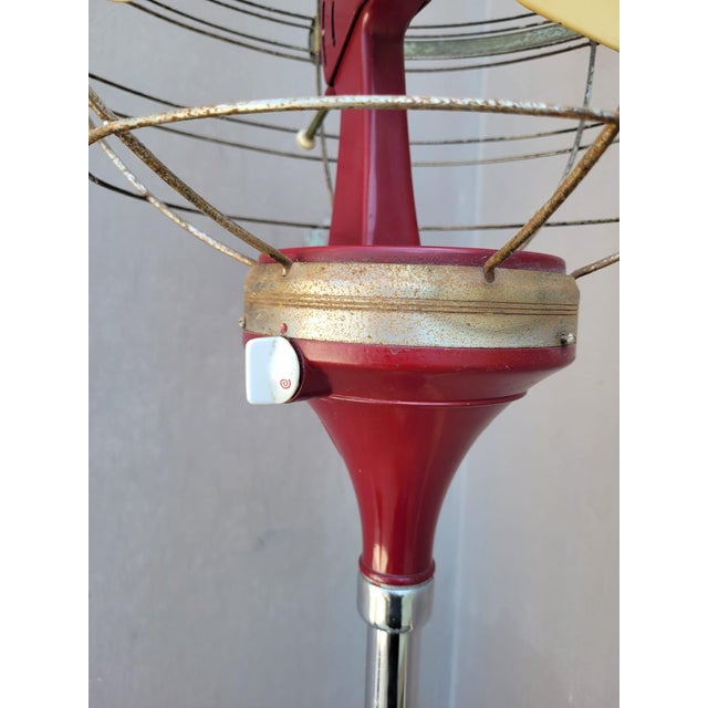 1950s San Giorgio Zodiaco Column Fan, Italy, 1950s For Sale - Image 5 of 10