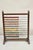 Large Vintage Mongolian Wooden Math Abacus with Painted Wooden Balls. Item features painted wooden balls in red, pink,...
