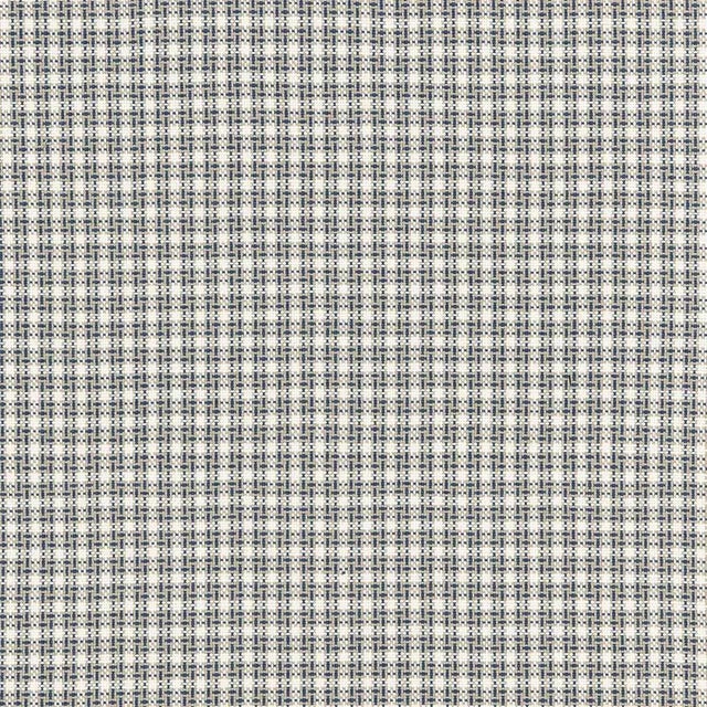 Schumacher Abington Square Fabric in Denim For Sale