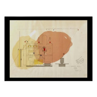 Vassiliakis Takis, Composition, Lithograph, 1962 For Sale