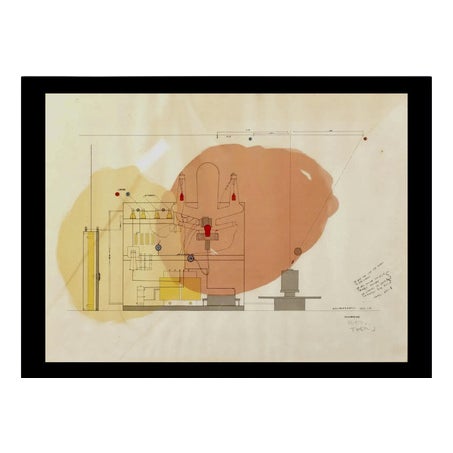 Vassiliakis Takis, Composition, Lithograph, 1962 For Sale
