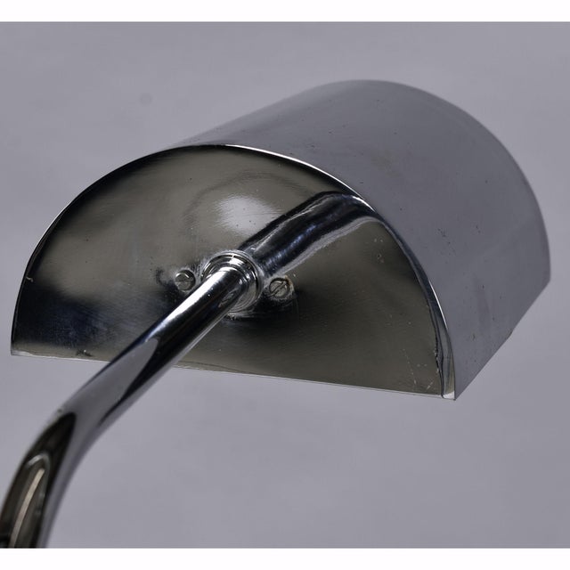 Raymor Chrome and Stone Mid-Century Modern Floor Lamp For Sale - Image 9 of 15
