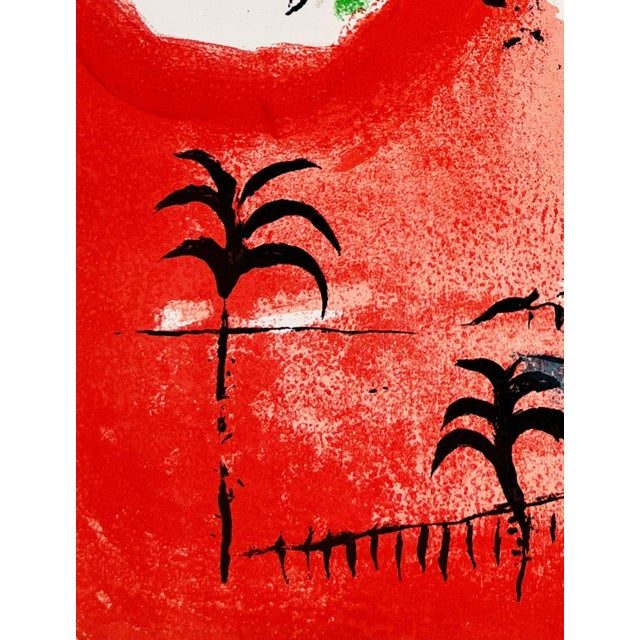 Marc Chagall, The Bay of Angels, 1960, Lithograph For Sale - Image 3 of 6