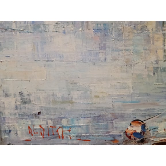 Impressionist Late 20th Century Harry Deditch Dansky Impressionist For Sale - Image 3 of 5