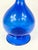 Mid-Century Modern Vintage Blenko Glass Mid-Century Modern Cobalt Blue Art Glass Decanter With Stopper For Sale - Image 3 of 9