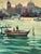 Oil Painting Evening Over the Pier With Boats Yuriy Suprunchuk For Sale - Image 10 of 11