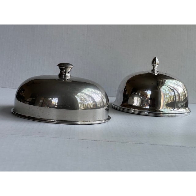 Vintage Hotel Silver Food Dome For Sale - Image 4 of 10