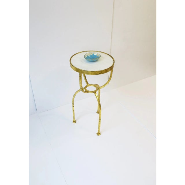 Italian Murano Blue and Gold Art Glass Bowl For Sale - Image 10 of 13