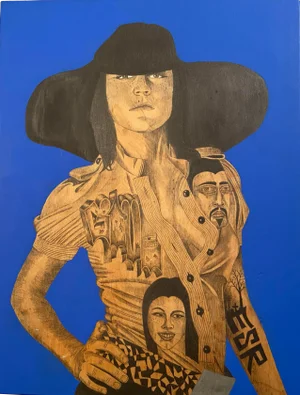 The Women of Albert Reyes Painting, on Old Painters Set, Holiday Sale