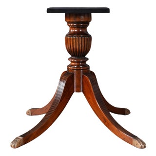 Mahogany Dining Table Pedestal For Sale
