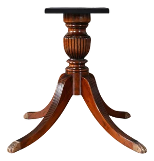 Mahogany Dining Table Pedestal