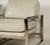 Mid-Century Modern Late 20th Century Pair of Modernist Michael Weiss Collection Leather & Chrome Armchairs by Vanguard Furniture For Sale - Image 3 of 9