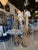 Amazing pair of vintage 1970s bamboo & chrome floor lamps. Made in Italy. the chrome has all been taken apart and hand...
