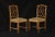 English Four Vintage Chairs Made of Artificial Bamboo, Wooden Dining Chairs, Office Chairs For Sale - Image 3 of 13