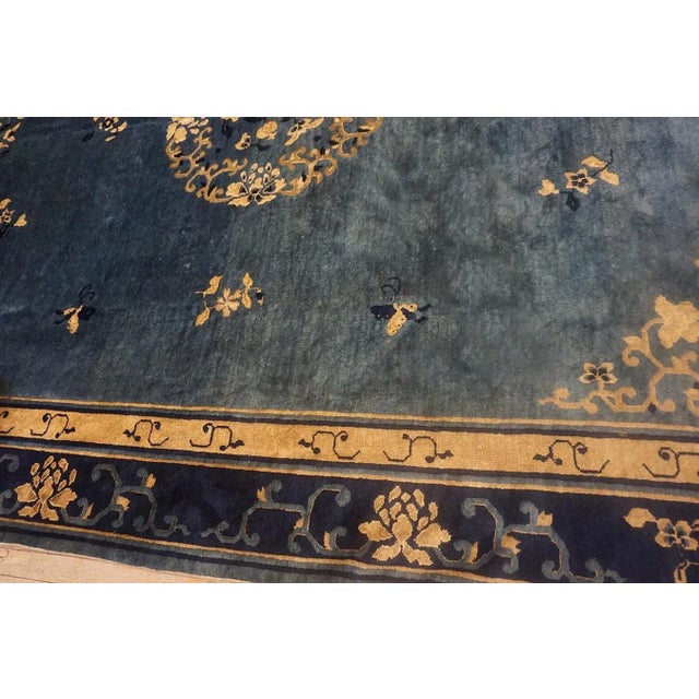 Early 20th Century Chinese Peking Carpet For Sale - Image 4 of 12