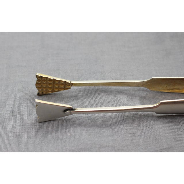 Art Deco Early 20th Century 875 Standard Silver Ice Tongs 1908-1917 For Sale - Image 3 of 6