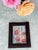 1970s Small Floral Abstract Hedgehog Garden by Elia Framed For Sale - Image 4 of 4