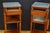 Antique Marble Topped and Satinwood Bedside Tables, 1900, Set of 2 For Sale - Image 16 of 17