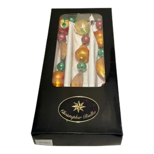 1990s Christopher Radko Hand-Blown "Della Robbia" Fruit Garland With Box