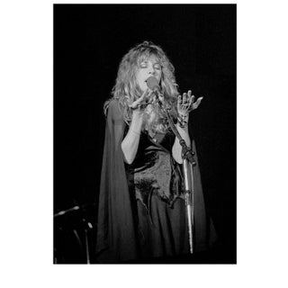 1977 Stevie Nicks of Fleetwood Mac - Original Giclee Photograph For Sale