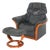 Late 20th Century Ekornes Leather Eldorado Lounge Chair & Ottoman For Sale