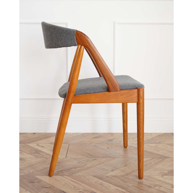 Brown Danish Model 31 Dining Chairs by Kai Kristiansen for Schou Andersen Møbelfabrik, 1950s, Set of 4 For Sale - Image 8 of 15