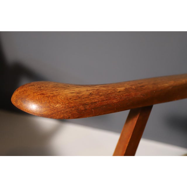 Mid-Century Modern Set of Mid-Century Czechoslovakian Armchairs, 1940s For Sale - Image 3 of 8