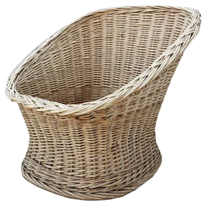 Vintage Rattan Childrens Chair, 1970s