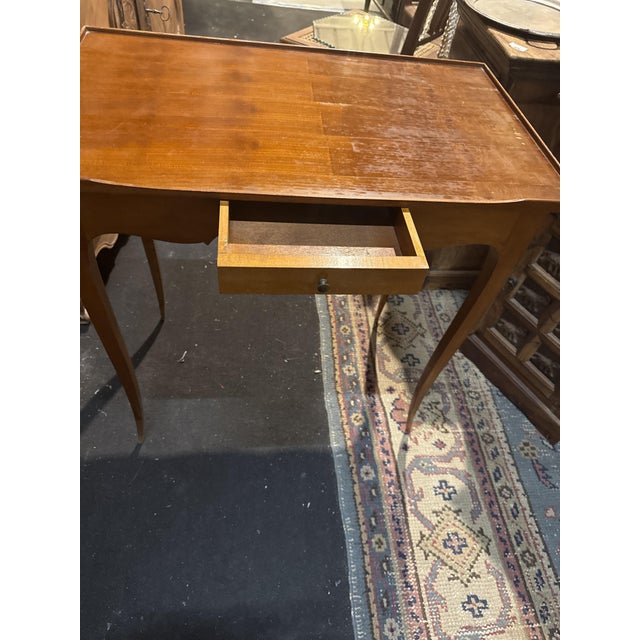 Writing Table in Walnut For Sale - Image 3 of 5