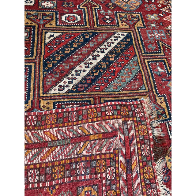 Tribal Antique Ghoochan Kordi Hand Knotted Rug For Sale - Image 3 of 3