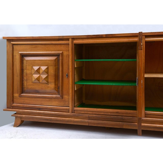 Cinnamon Bespoke French Mid Century-Inspired Sideboard For Sale - Image 8 of 11