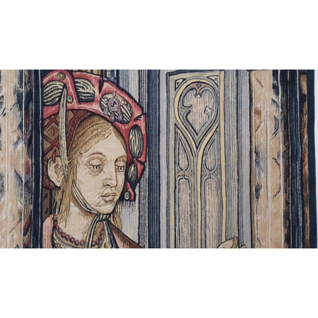 Two Renaissance Style Tapestries - Story of David and Bethsabee For Sale In Los Angeles - Image 6 of 11