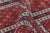 Textile Rug & Kilim’s Yomut Ensi Style Rug in Red and White With Geometric Patterns For Sale - Image 7 of 8