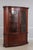 Traditional Baker Vintage Mahogany Bow Front China Cabinet For Sale - Image 3 of 16