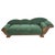 French Art Deco Méredieme Chaise Lounge in Original Green Upholstery, 1930s For Sale