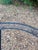 Black Attributed to Maurizio Tempestini for John Salterini “Ribbon” Wrought Iron Dining Table With 54” Glass Top, C. 1950s For Sale - Image 8 of 11