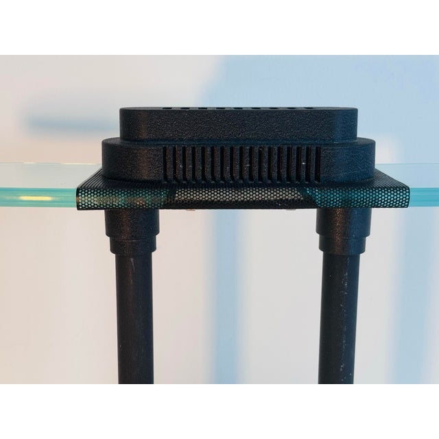 Sonneman Lighting 1980s Robert Sonneman Post Modern Halogen Black Table Lamp For Sale - Image 4 of 12