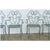 French Vintage Garden Table Set of Four Chairs and Table For Sale - Image 11 of 12