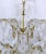 Mid 20th Century Mid-20th Century Crystal Maria Theresa Style Chandelier For Sale - Image 5 of 12