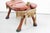1950s Vintage Egyptian Camel Saddle Stool in Leather and Wood, 1950s For Sale - Image 5 of 11