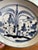 Chinese Likely Antique Vietnamese Blue and White Hand-Painted Ceramic Dish, 19th Century Tonal Style.. For Sale - Image 3 of 9