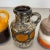 Vintage Pottery Fat Lava Multicolor Vases from Scheurich, Germany, Set of 5 For Sale - Image 9 of 18
